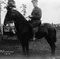 Pte. William J. Johnston, Petawawa, 1916